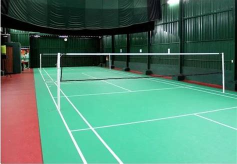 Indoor Red Badminton Court Flooring, in Pan India at Rs 115/square feet in Jaipur