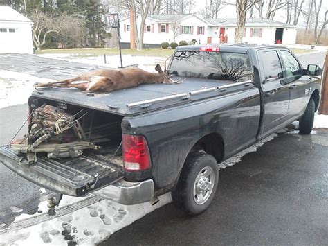 Whitetail Deer on Heavy-Duty Truck Bed Cover on Ram Pickup… | Flickr