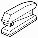 Stapler Outline coloring Book Page line Art Drawing  Premium AI sketch template