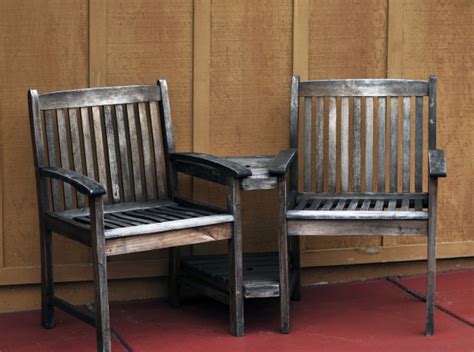 Wooden Patio Chairs Free Stock Photo - Public Domain Pictures