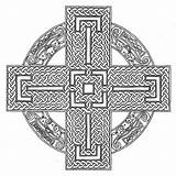Celtic Cross Adult Coloring Pages sketch template