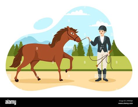 Equestrian Sport Horse Trainer with Training, Riding Lessons and ...