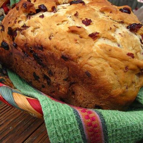 Cranberry Orange Bread (For Bread Machine) Recipe