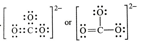 Carbonate Lewis Structure