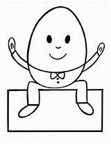 Humpty Dumpty Coloring By MrFitz  TPT sketch template