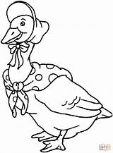 Mother Goose coloring Page  Free Printable Coloring Pages sketch template