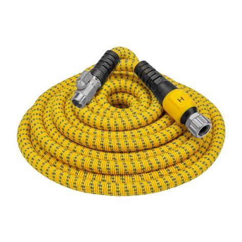 Hydrotech ProSeries Expandable 3/4 in Diameter x 100 ft. Max-Flow Hose ...