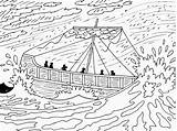 Shipwrecked  Beginner Coloring Page sketch template