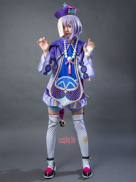 Genshin Impact Qiqi Women Cosplay Costume Game Dress - Etsy