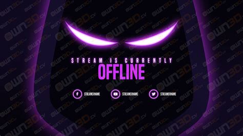 12 of The Best Twitch Offline Banner Templates