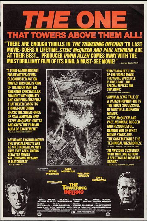 The Towering Inferno Movie Poster | 40x60 Original Vintage Movie Poster