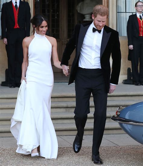 See Meghan Markle's Second Wedding Dress for Evening Reception