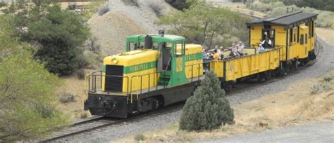 Virginia and Truckee Railroad - Riding the V & T, Carson City, Virginia City, Nevada, NV