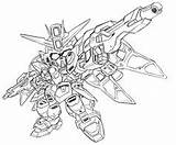 Sd Gundam Wing Coloring Pages Sketch Page sketch template