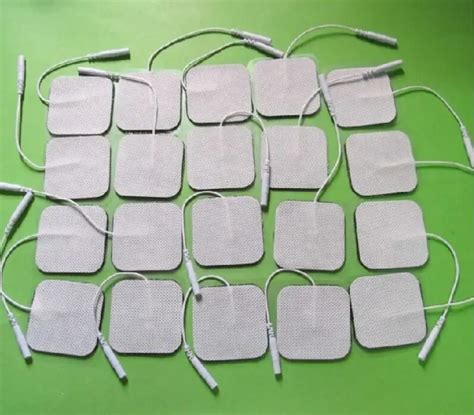 Aliexpress.com : Buy 100Pcs 5*5cm Electrode Pads Electric Massager Patch Tens Electrodes Digital ...