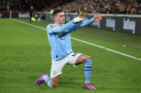 Phil Foden explains reason for his new goal celebration after hitting hat-trick against Brentford