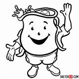 Kool Aid Man Coloring Page Sketch sketch template