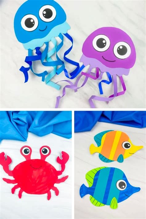 Preschool Ocean Animal Crafts