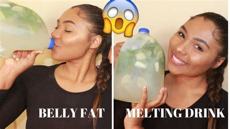 DETOX DRINK RECIPE THAT MELTS BELLY FAT! - YouTube