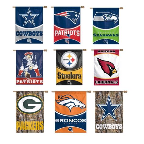 NFL Teams - Officially Licensed Vertical House Flag / Banner 27'' x 37'' | eBay