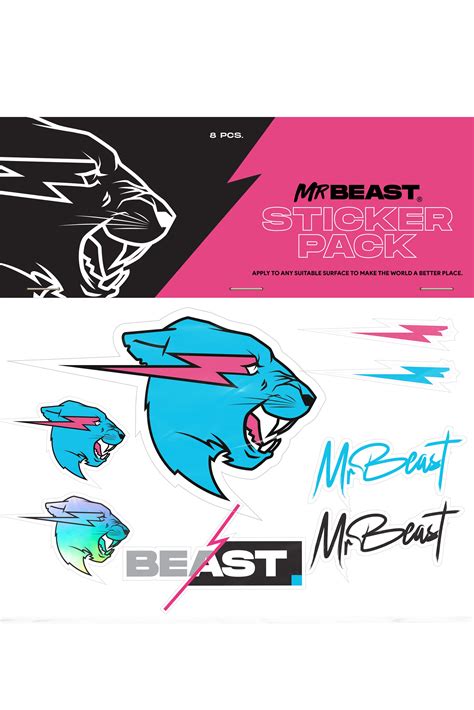 STICKER PACK 2.0 – MrBeast.store