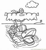 Raft Coloring Pages To Download And Print Sketch Page sketch template