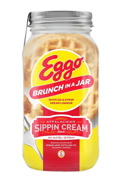 Eggo Brunch in a Jar Sippin Cream Liqueur