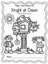 Magic Tree House Coloring Pages  Jack And Annie magic tree house sketch template