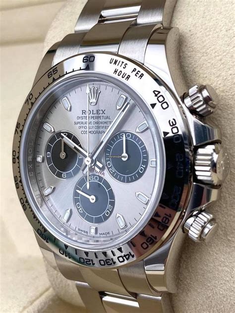 Rolex Daytona White Gold Silver Dial 116509 Unworn 2021 for $53,895 for ...