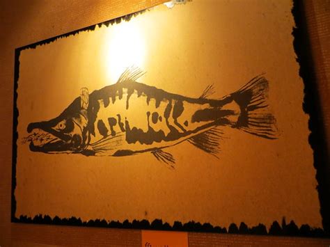 Fish print art | Fish print art, Miyazaki City, July 2015 | Joel Abroad | Flickr