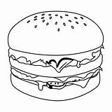 Coloring Pages Free Printable Burger Page  Porn Sex Picture sketch template