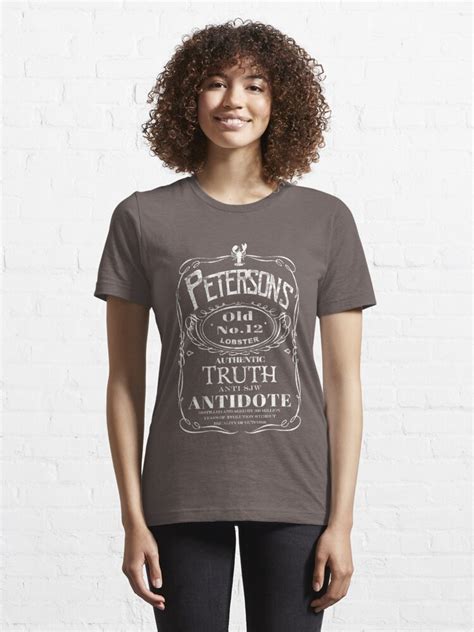 "Peterson's Truth - Anti SJW - Jordan Peterson Merch" T-shirt for Sale ...