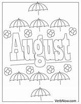 Free AUGUST Coloring Pages For Download Printable PDF sketch template