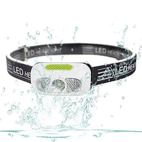 Waterproof LED Headlamp, HFAN USB Rechargeable Headlight LED Headlamps, Waterproof Outdoor Sport ...