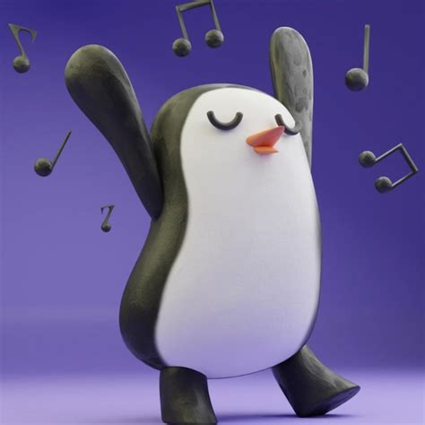 Premium Photo | Dancing penguin