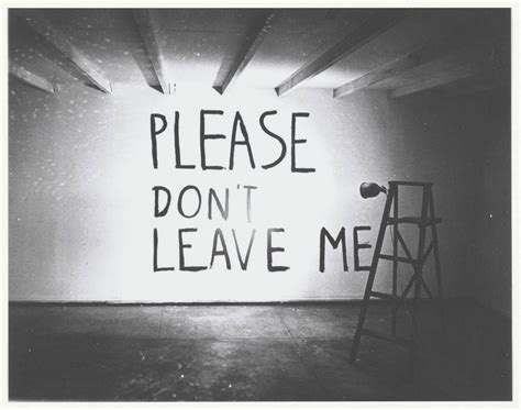 Please Don't Leave Me - Bas Jan Ader, 1992 | Collectie Boijmans