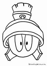 Marvin The Martian Coloring Pages  Home sketch template
