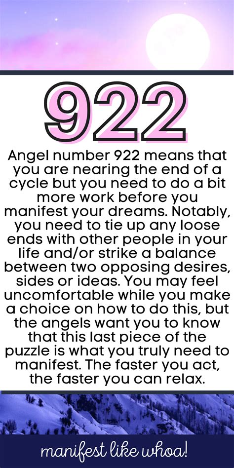 922 Angel Number Meaning For Manifestation – Manifest Like Whoa!