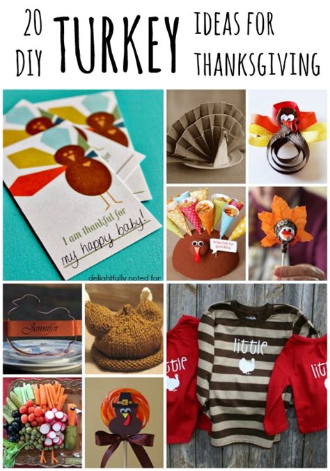 20 DIY Turkey Ideas for Thanksgiving - Dukes and Duchesses