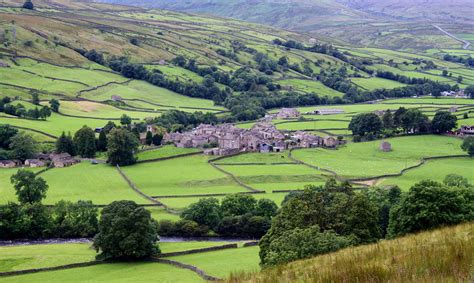 Village in Yorkshire, England. : europe