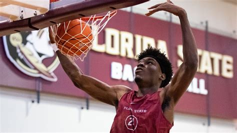 Florida State men's basketball practice