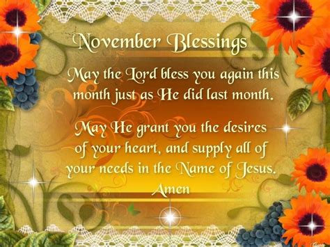 November Blessings | November quotes, Blessed quotes, Blessed