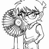 Detective Conan Coloring Pages Printable For Free Download sketch template