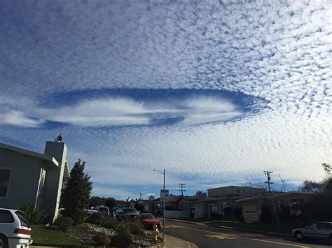 Cold front brings interesting cloud formations | Everything South City