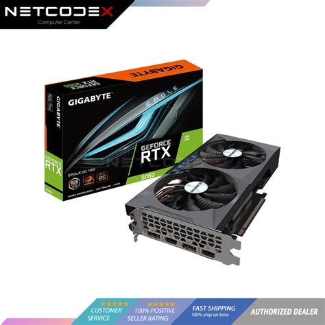 GIGABYTE GeForce RTX 3060 Eagle OC 12G (REV2.0) Graphics Card, 2X ...