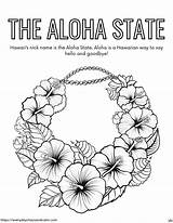 Free Educational Hawaii Coloring Pages For Kids sketch template