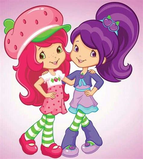 Strawberry Shortcake and Plum Pudding as berry best friends ...