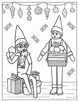 26 Elf On The Shelf Coloring Pages Free PDF Printables sketch template