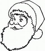 Santa Claus Face With No Beard Coloring Page  Home sketch template