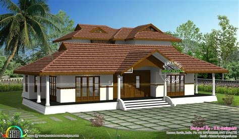 Kerala traditional home with plan - Kerala Home Design and Floor Plans - 9K+ Dream Houses